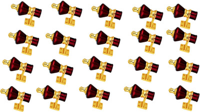 GROWNIX Maroon Rod Rail Bracket Metal(Pack of 20)
