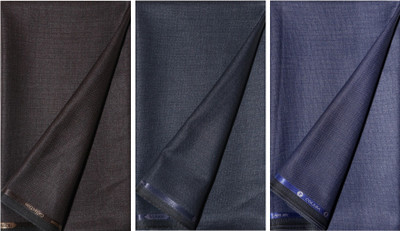 KUNDAN SULZ GWALIOR Viscose Rayon Self Design Trouser Fabric