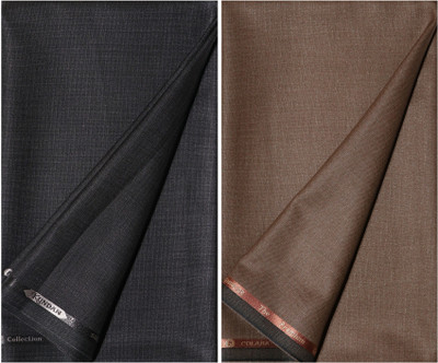 KUNDAN SULZ GWALIOR Viscose Rayon Solid Trouser Fabric