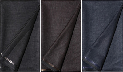 KUNDAN SULZ GWALIOR Viscose Rayon Self Design Trouser Fabric