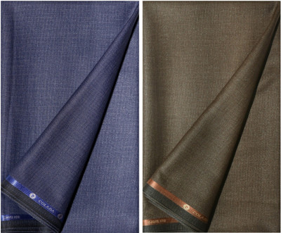 KUNDAN SULZ GWALIOR Poly Viscose Self Design Trouser Fabric