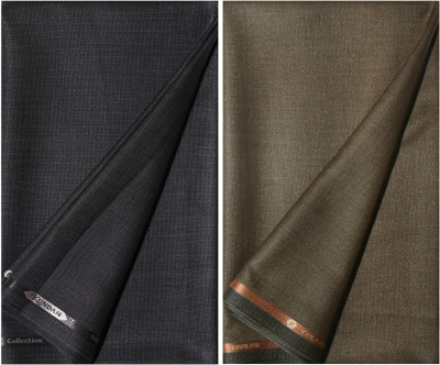 KUNDAN SULZ GWALIOR Viscose Rayon Solid Trouser Fabric