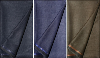 KUNDAN SULZ GWALIOR Viscose Rayon Self Design Trouser Fabric