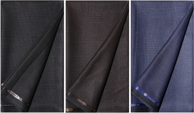 KUNDAN SULZ GWALIOR Viscose Rayon Self Design Trouser Fabric