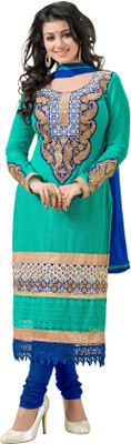 58% OFF on Blissta Poly Georgette Self Design, Embroidered Salwar Suit Material(Unstitched) 58% OFF on Blissta Poly Georgette Self Design, Embroidered Salwar Suit Material(Unstitched)