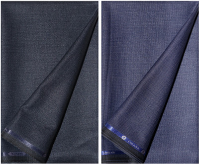 KUNDAN SULZ GWALIOR Viscose Rayon Self Design Trouser Fabric
