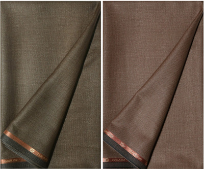 KUNDAN SULZ GWALIOR Poly Viscose Self Design Trouser Fabric