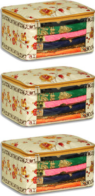 ZAKHRO 3 Multi Saree Covers - 3 Pcs ZS17149022-3(Multicolor)