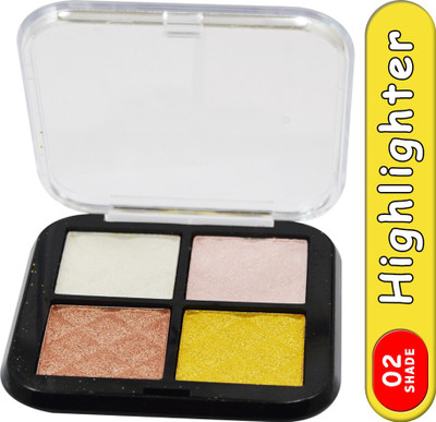 MARS 4 Color Highlight 8463-5-02 For Professional Makeup Highlighter(Multicolor-8463-5-02)