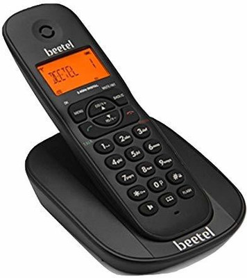 Beetel X73 Cordless Landline Phone(Black)