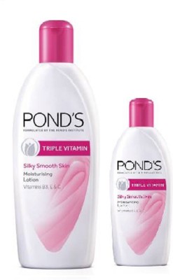 POND's Triple Vitamin Moisturizing winter Lotion 300ml and 100ml(400 ml)