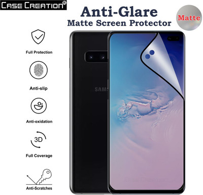 Case Creation Impossible Screen Guard for Xiaomi Redmi Note 7 Pro Black Border Anti Glare 3D Screen Guard Matte Finish(Pack of 1)