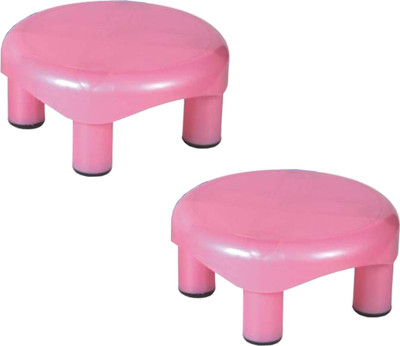 FPR Set of 2 Bath Stool / Chair for Bathroom Plastic (Multi Colour) Bathroom Stool(Multicolor, Pre-assembled)