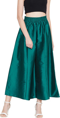 PANIT Relaxed Women Blue Trousers