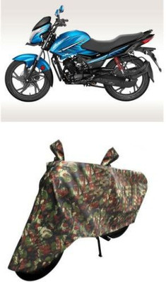 SA GROUP Waterproof Two Wheeler Cover for Hero(Glamour FI, Multicolor)