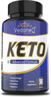 VedaneQ Keto Diet Weight loss 90 Capsules Slimming Supplement(90 No)