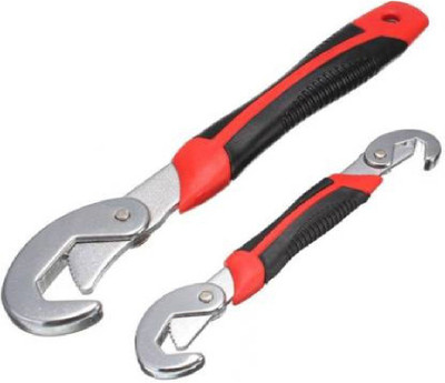 Philocaly Enterprise wrench set 2 Multi-function Universal Quick Adjustable Wrench Spanner Set Double Sided Open End Wrench(Pack of 2)