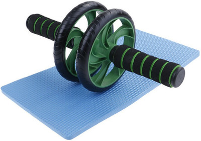 Techtest Ab Roller Wheel Abdominal Exercise Workout Ab Exerciser(Green)