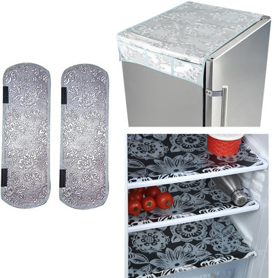 E-Retailer Fridge Mat(Width: 26 cm, Multicolor)