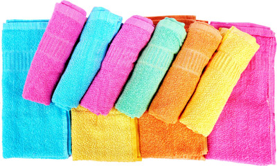 Space Fly Cotton 300 GSM Hand Towel Set(Pack of 10)