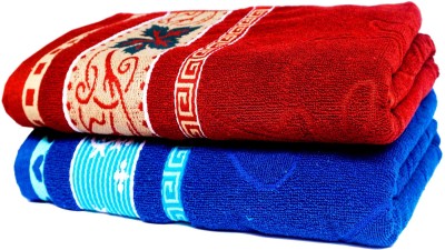 Space Fly Cotton 400 GSM Bath Towel Set(Pack of 2)