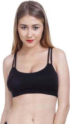 PIBU DD Bra Women Minimizer Non Padded Bra(Black)