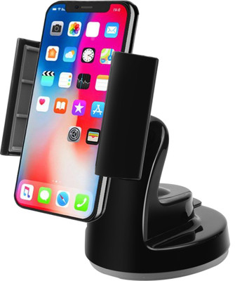 MOCKHE Car Mobile Holder for Dashboard, Windshield(Black)