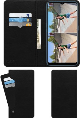 ACM Wallet Case Cover for Oppo A5 2020(Black, Cases with Holder, Pack of: 1)