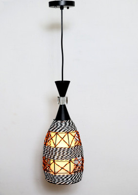 PR Prashant New And Styles Wooden pendent ceiling lamp Pendants Ceiling Lamp(Multicolor)