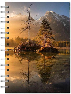 Family store spiral Pad Regular Notebook Single Rule 400 Pages(Multicolor)