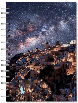 Family store spiral Pad Regular Notebook Single Rule 400 Pages(Multicolor)