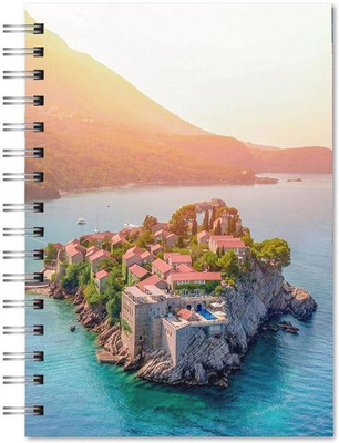 Family store spiral Pad Regular Notebook Single Rule 400 Pages(Multicolor)