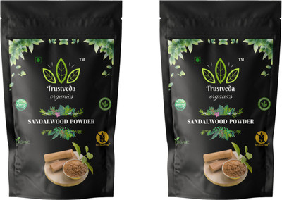 Trustveda organics Natural Sandalwood Powder For Face pack (200 g)(200 g)