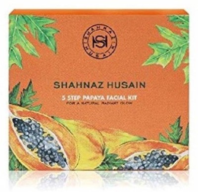 Shahnaz Husain 5 Step Papaya Facial Kit (Pack Of 1)(50 ml)