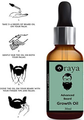 Oraya Advanced PowerFull Beard Growth OIl-30ML Hair Oil(30 ml)