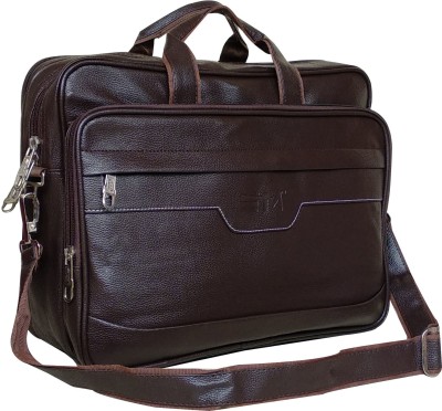 SM Men Brown Messenger Bag