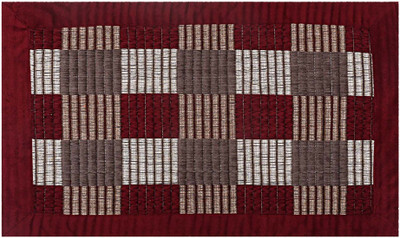 KUBER INDUSTRIES Polyester Door Mat(Maroon, Free)