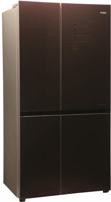 Haier 531 L Frost Free Side by Side Inverter Technology Star Convertible Refrigerator(Chocolate, HRB-550CG)