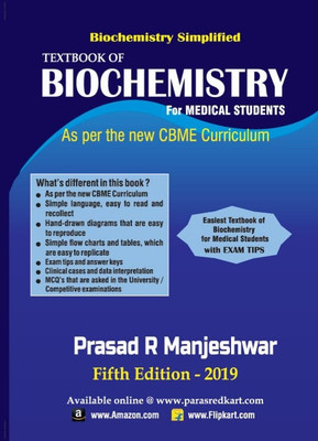 Textbook Of Biochemistry For Medical Students(Paperback, Prasad R Manjeshwar)