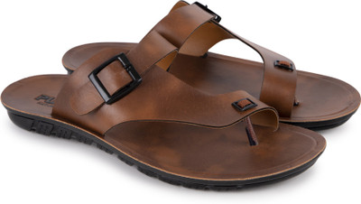 PU-SPM Men Slippers(Tan , 8)