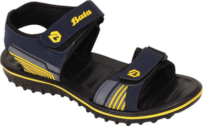 Bata Men Casual(Blue, Yellow , 6)