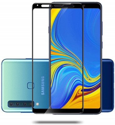 Msons Edge To Edge Tempered Glass for Samsung Galaxy A9 (2018) | 11D Anti Scratch 9H Hardness Cover Friendly Anti Shatter Proof Full Edge(Pack of 1)