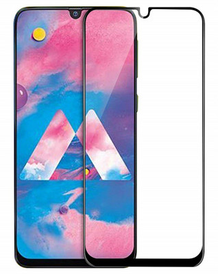 RKMG Edge To Edge Tempered Glass for Samsung Galaxy A30, Samsung Galaxy A30s, Samsung Galaxy A50, Samsung Galaxy A50s, Samsung Galaxy M30, Samsung Galaxy M30s, Samsung Galaxy A20 | 11D Anti Scratch 9H Hardness Cover Friendly Anti Shatter Proof Full Edge(Pack of 1)