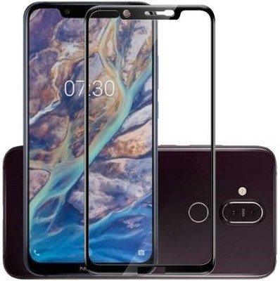 vaprif Tempered Glass Guard for Nokia 8.1(Pack of 1)