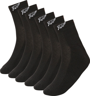Freshfoot Men Solid Mid-Calf/Crew(Pack of 3)