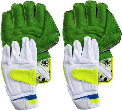 JetFire Arrow Regular Wicket Keeping Gloves Combo With Inner Gloves Wicket Keeping Gloves(Green)