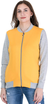 Kaily Full Sleeve Color Block Women Sweatshirt
