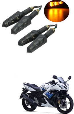 PRTEK Front, Side LED Indicator Light for Yamaha YZF R15 S(Orange)