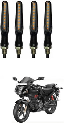 PRTEK Front, Side LED Indicator Light for Hero Karizma R(Orange)