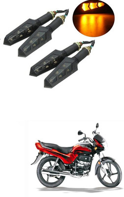PRTEK Front, Side LED Indicator Light for Hero Passion Plus(Orange)